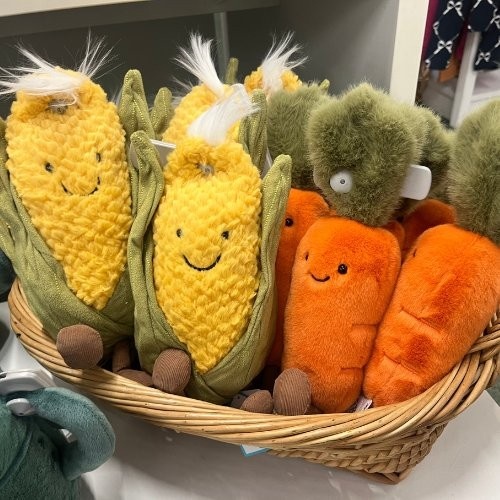 Jellycat display in-store